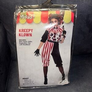 Adult Kreepy Klown Costume